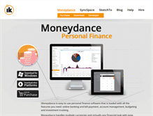 Tablet Screenshot of moneydance.com